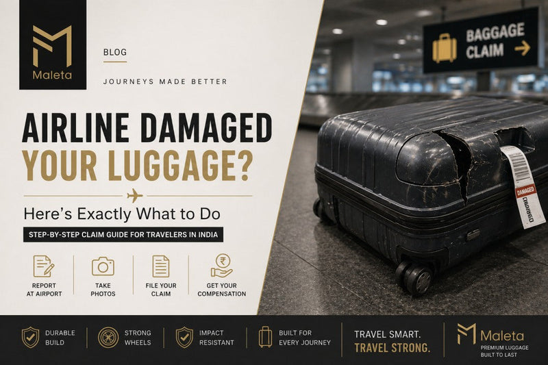 Airline Damaged Your Luggage? Here's How to Claim Compensation in India (2026 Guide)