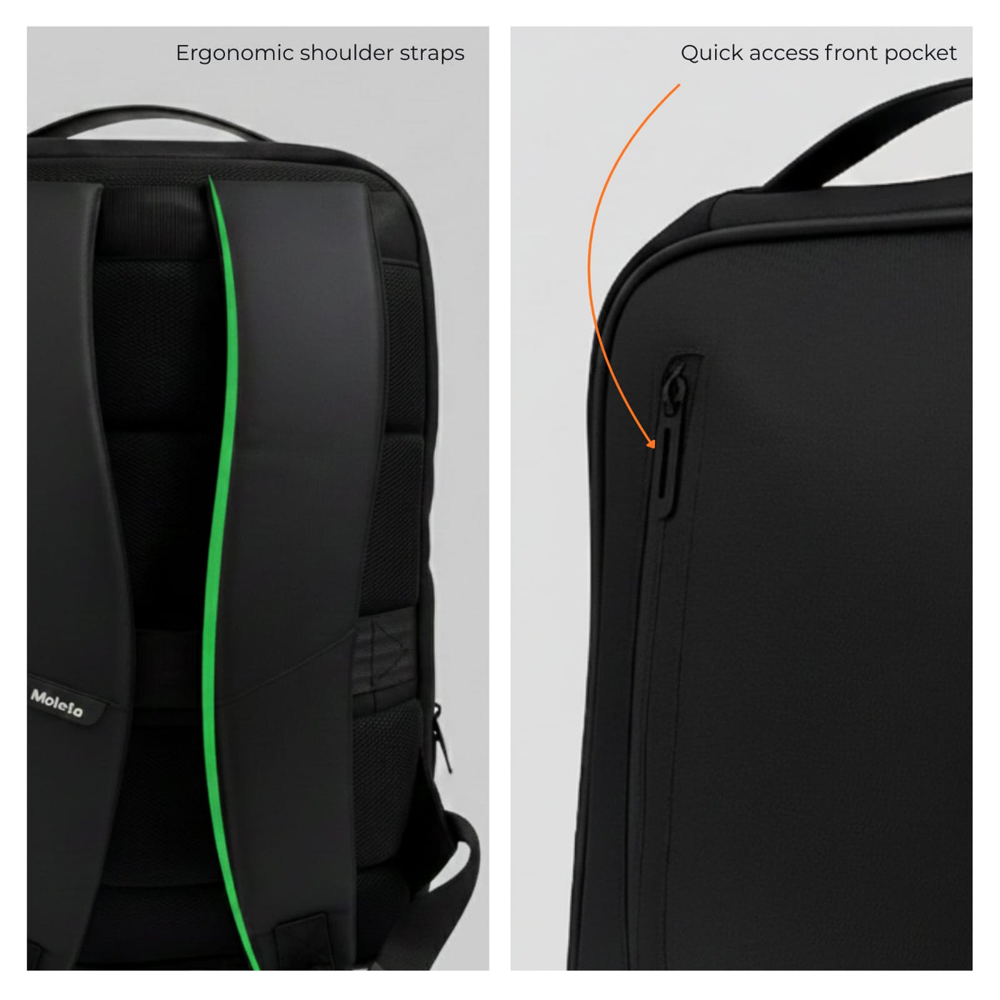 Ergonomic Shoulder Straps