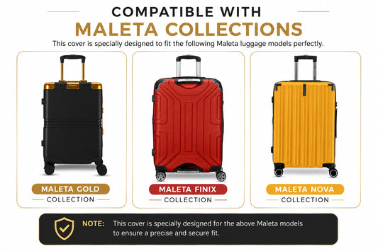 Transparent luggage cover